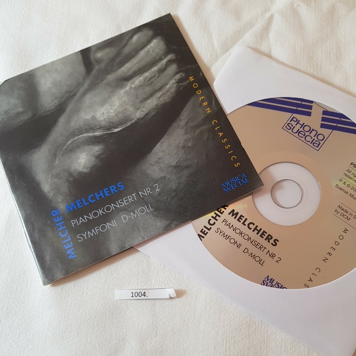 Melcher Melchers Pianokonsert Nr 2 Symfoni d-moll Classics Musica