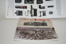 Genuine Original ASAHI Pentax Me 35mm SLR Camera Manual  Lenses  Accessories