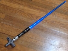 Star Wars Obi-wan Kenobi 2015 Electronic Lightsaber Blue Sounds Lights