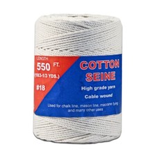 100 All-Natural Cotton Macrame Cord - Mason Twine 1.5 MM 550 Feet
