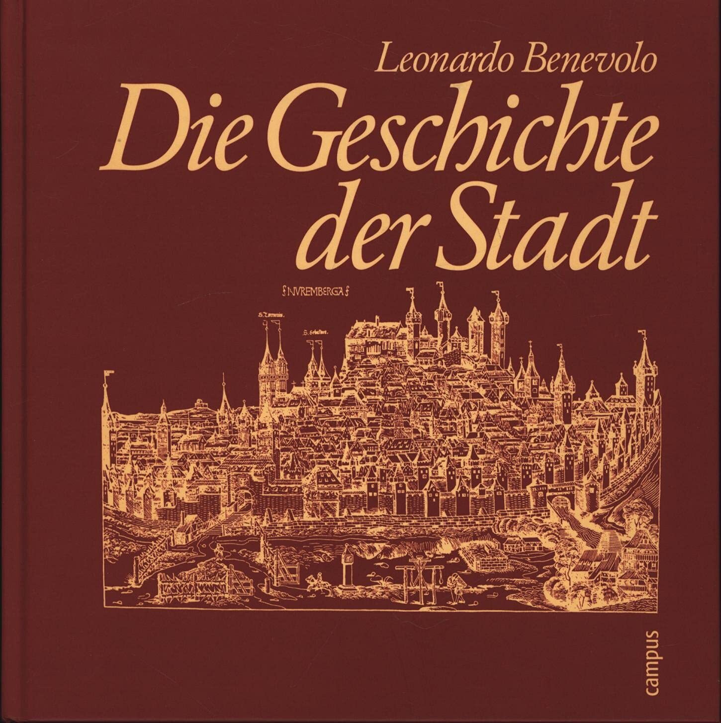 Thumbnail - Die Geschichte Der Stadt Von Leonardo Benevolo, Hardcover, 1067 Seiten