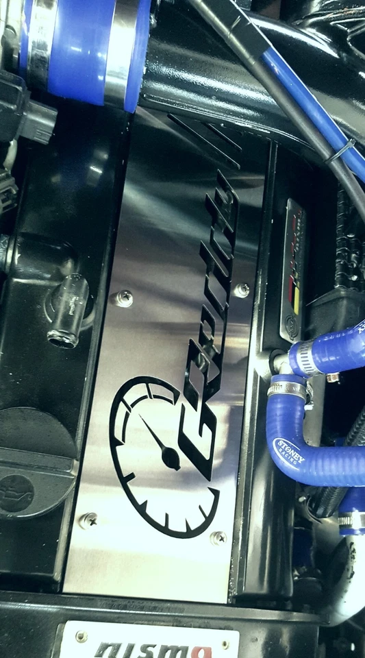 GREDDYY RB25DET R33/R34 GTT CUSTOM COIL PACK COVER/STAINLESS STEEL - Image 4 of 4