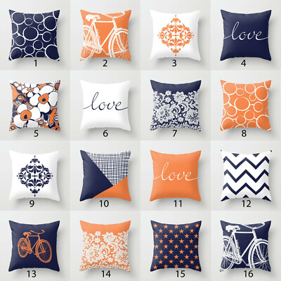 navy blue pillows