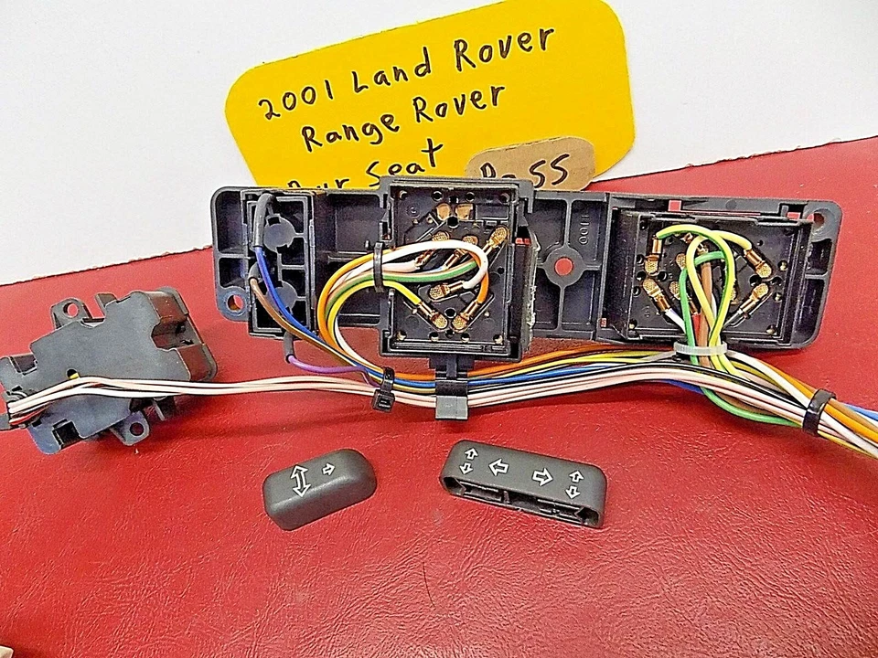 Panel de control del asiento Range Rover 1996-2002 Foto 2 de 3