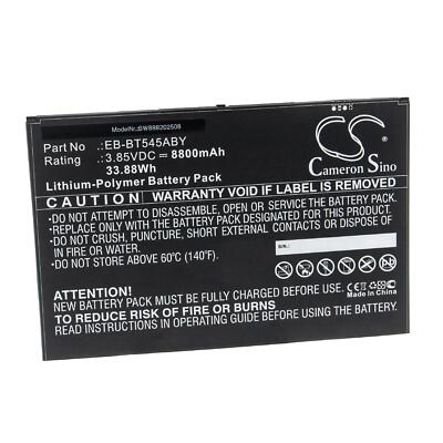 Akku für Samsung Galaxy Tab SM-T540 Active Pro Active Pro 10.1 8800mAh 3,85V
