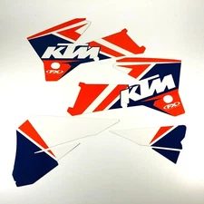 Factory Effex EVO 19 Graphics Shrouds KTM EXC 125 - 525 2005 2006 2007 NEW