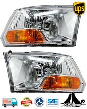 For 2009-2018 Dodge Ram 1500 2500 3500 Headlights Chrome Crystal Clear Lamps Set For 2009-2018 Dodge Ram 1500 2500 3500 Headlights Chrome Crystal Clear Lamps Set