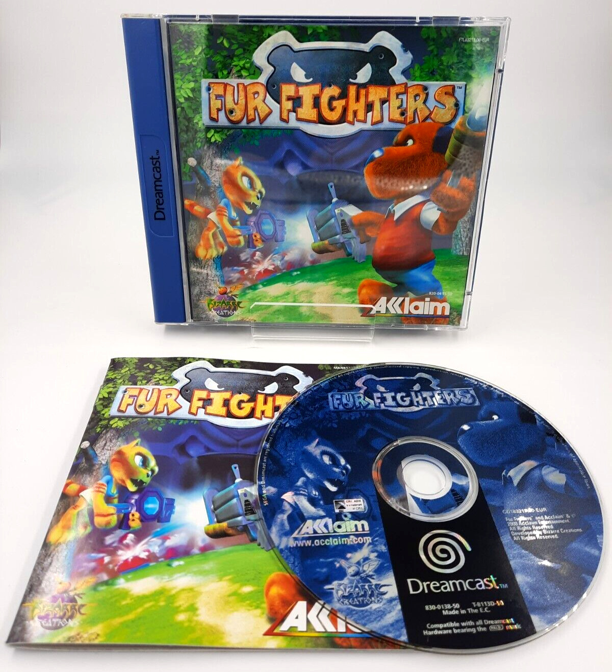 Sega Dreamcast Spiel - Fur Fighters