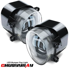 LED DRL Fog Light For Lexus RX450h 2010-2015 Day Running Lamp New Upgrade White