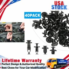 Universal Rivets Fastener Clips Bumper Push Pin Rivet Retainer Trim Moulding US