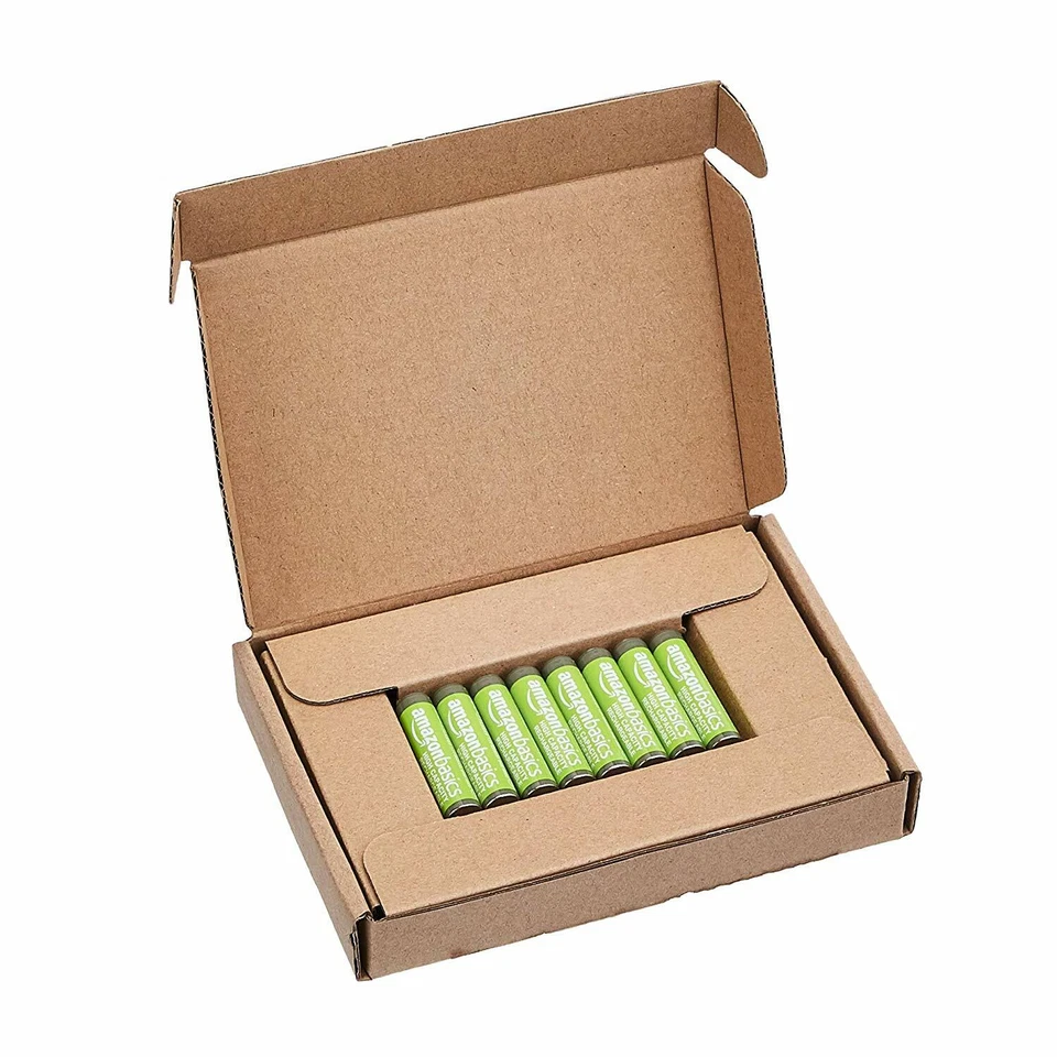 Amazon Basic High Capacity Rechargeable nickel-metal hydride battery AAA 8 Pack - Image 4 of 4