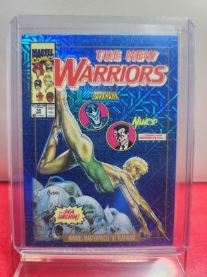 2024 Upper Deck Marvel Masterpieces '92 NAMORITA #56-V Blue Traxx Variant Chase