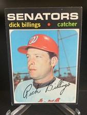 1971 Topps Dick Billings #729 Washington Senators EX Rookie Vintage High #