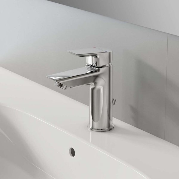 Ideal Standard Tesi Waschtischarmatur A6557AA Verchromt, Mit Ablaufgarnitur-image
