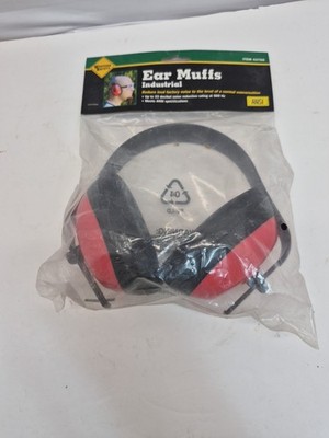 Western Safety Foldable Red Ear Muffs Item 43768 