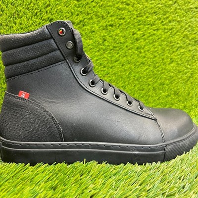 Mellow Walk Jessica 6'' Womens Size 9E Black Steel Toe Safety Work Boots Shoes