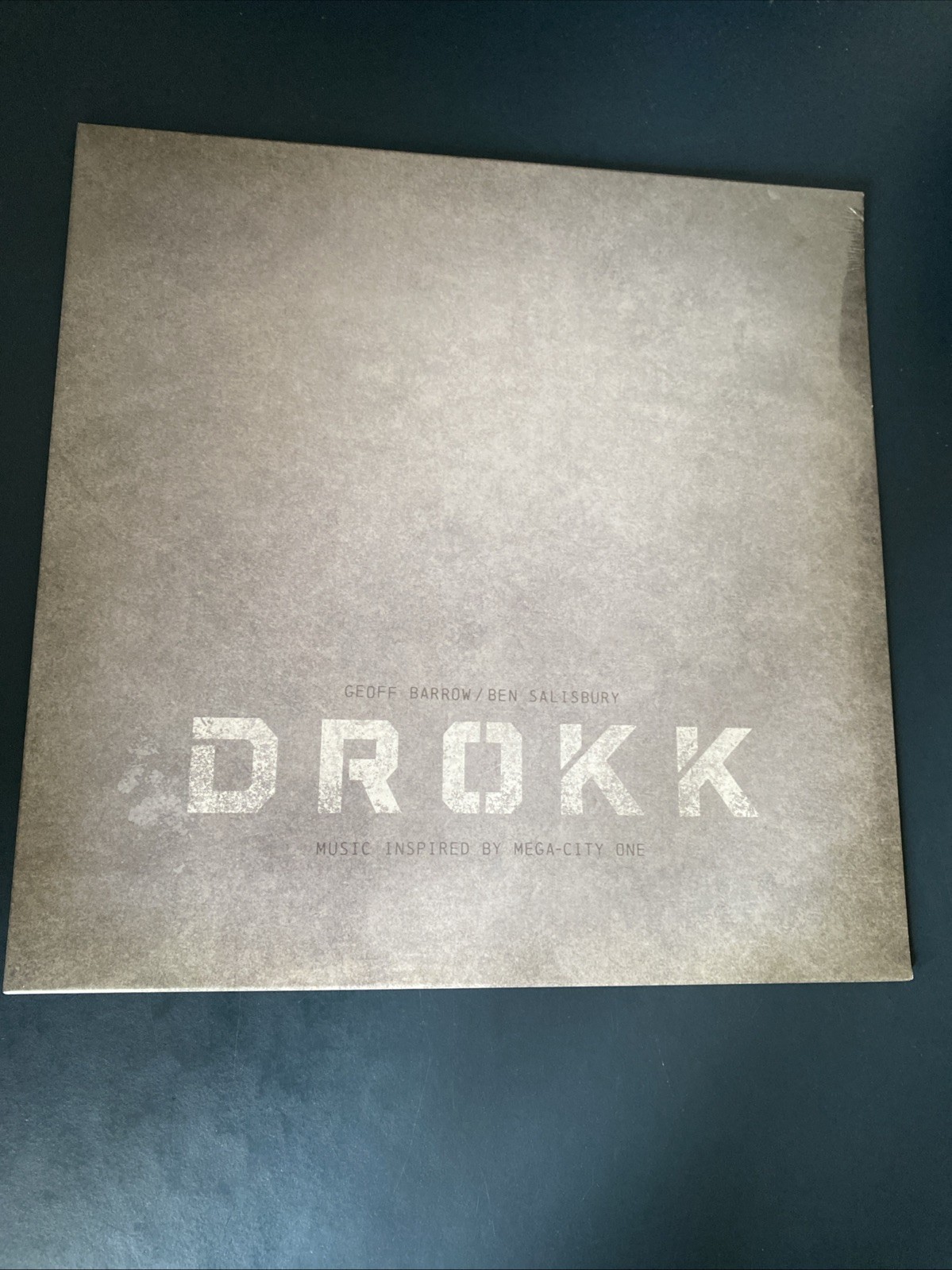 Geoff Barrow Ben Salisbury Drokk Vinyl Album Inspired by Mega-City One Sealed