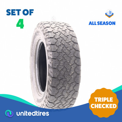 Set of (4) Used LT 265/70R17 General Grabber ATX 112/109T - 6-7.5/32