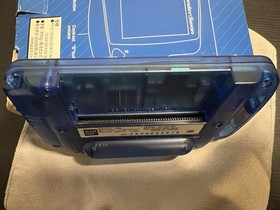 WonderSwan Console Skeleton Blue CIB Complete Free Game US SELLER