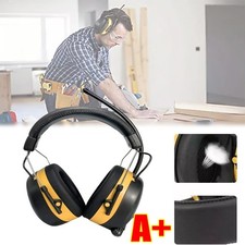 Digital FM Radio Headphones Ear Protection Safety Ear Muffs Electronic 30dB NEW