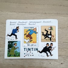 France Bloc-feuillet « Fête du timbre » Tintin 2006 non oblitéré 1 timbre