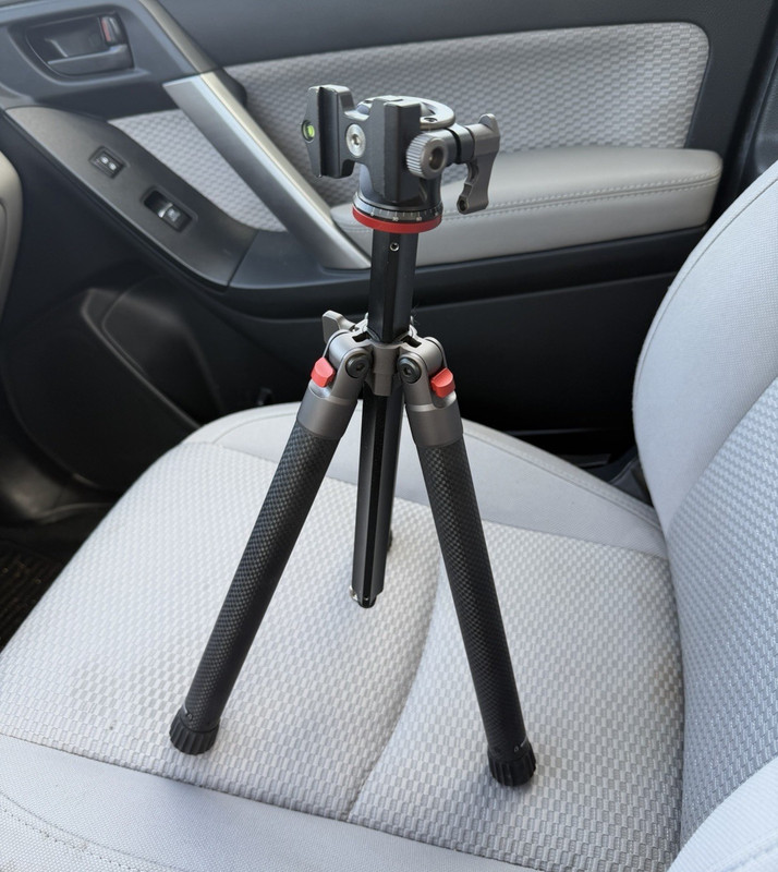 Oben CQL-13 Carbon Fiber Compact Travel Tripod w/ Ball Head