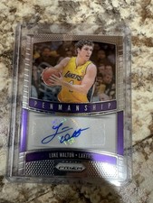 2019-20 Prizm Basketball Luke Walton Autograph Penmanship #PM-LWT