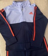 Nike 2 Pc Boys Tricot Track Set Lavender, Navy Red Sz 2t NWT