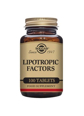 Solgar Liver Support Lipotropic Factors 100 Vegan Tablets Non GMO Gluten Free