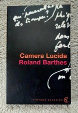 Camera Lucida Reflections On Photography By Roland Barthes, Paperback