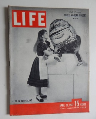 Life Magazine April 28 1947 Alice modern homes TX City Jackie Robinson An Oakley