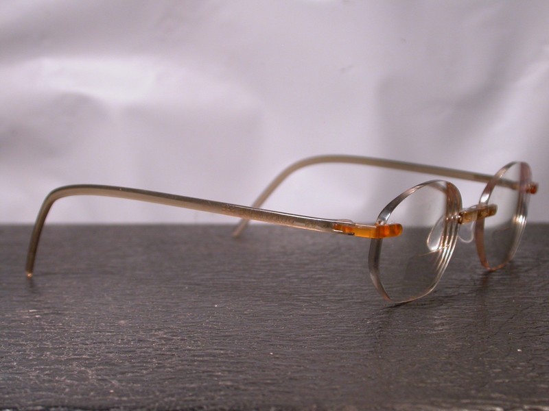 Swissflex Eyephorics Frameless Clear Light Weight Eyeglasses Swiss Made