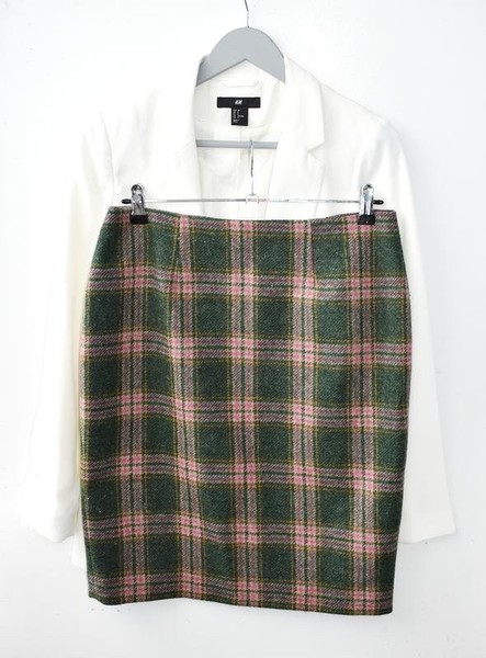 Women Boden Skirt Green Polyester 38 / M / 46