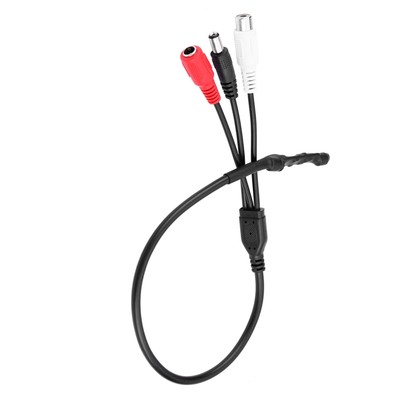 Mini Mic High Sensitive Pickup Mic For CCTV Security Camera DVR Sound FY