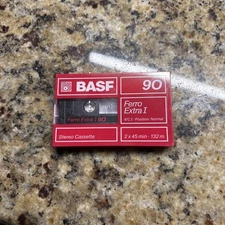 BASF Ferro Extra I 90 MC Kassette Tape NEU und OVP sealed