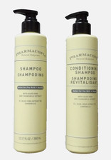 Pharmacopia Natural Bodycare Shampoo  Conditioner Aloe Vera Chamomile 12.17 Oz