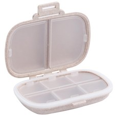 8 Compartments Travel Organizer, Daily Case Small for Pocket Purse, Portable ...