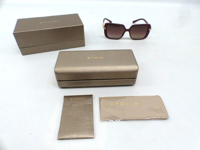 Original Bulgari Sonnenbrille BV 8237B Marble Cherry in OVP