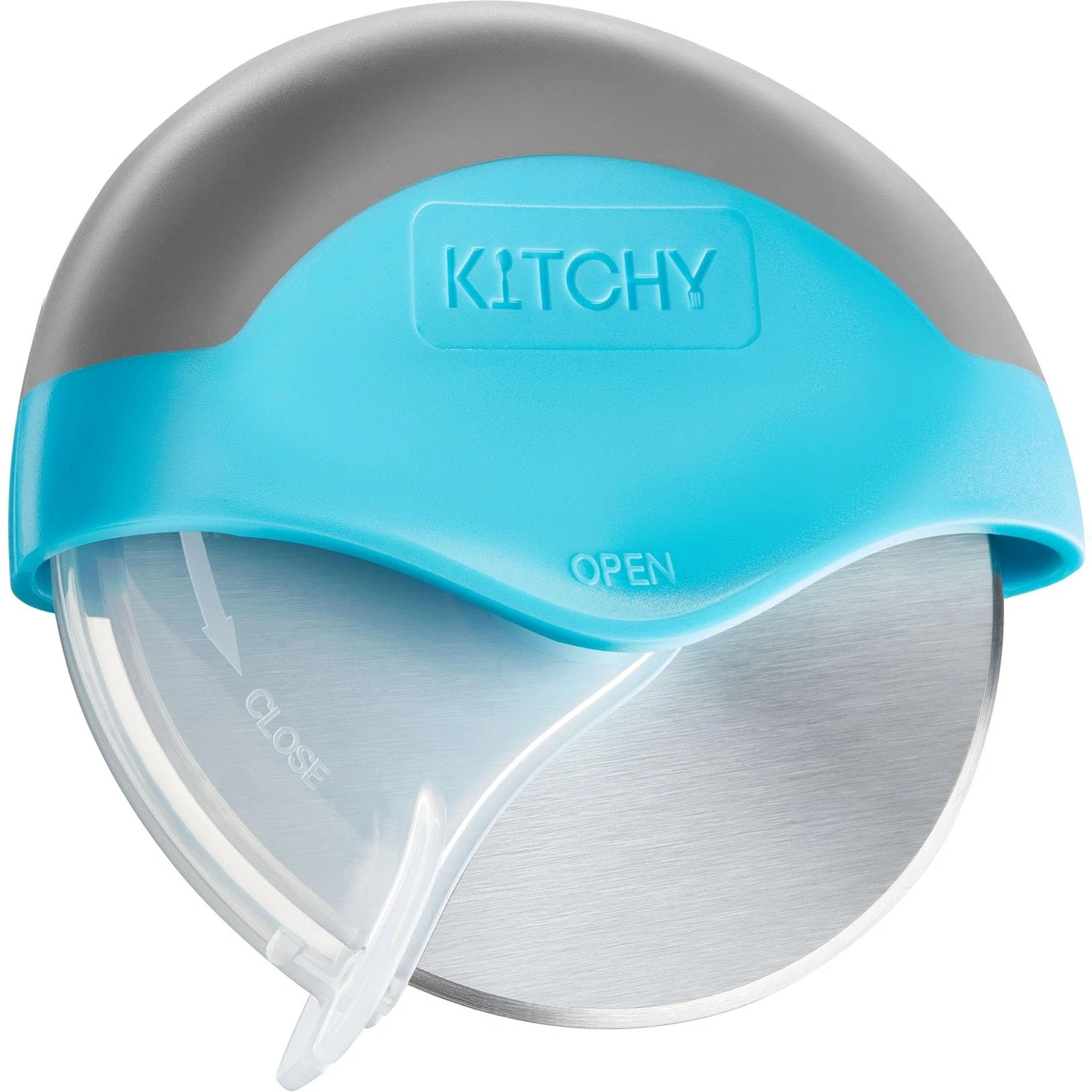 Kitchy Pizza Cutter Wheel with Protective Blade Cover, Ergonomic Pizza Slicer...