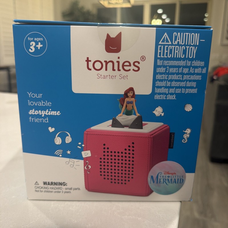 New Tonies Disney Little Mermaid Toniebox Player