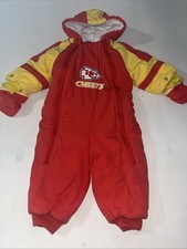 Vintage NFL Baby Sz 18 Months Kanas City Chiefs Snow Suit Taylor Swift Fans