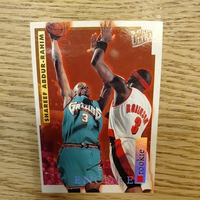 SHAREEF ABDUR-RAHIM 96/97 Fleer Ultra ENCORE #264 ROOKIE VANCOUVER GRIZZLIES