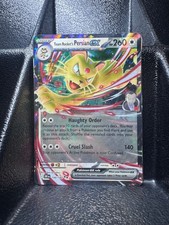 Carta Pokemon Team Rocket's Persian ex 150/182 Rivali Destinati Holo NM