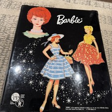 Vintage 1964 Barbie Double Doll Case Mattel Black Excellent Cond. No Splits
