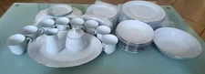 Crown Ming Fine China Juan Shiang Dinner Set 8Pc Place Setting & Hostess Set