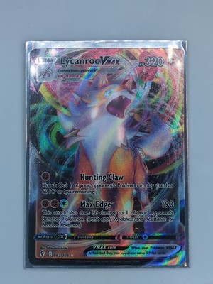 Lycanroc VMAX 092/203 SWSH07: Evolving Skies Holo