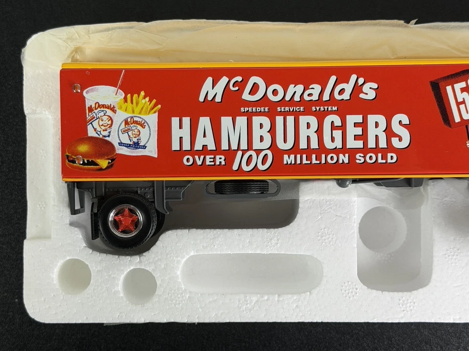 Tractor Trailer 1955 McDonald’s Diecast Truck 1998 Dinky Matchbox - NEW NOS - Image 3 of 4