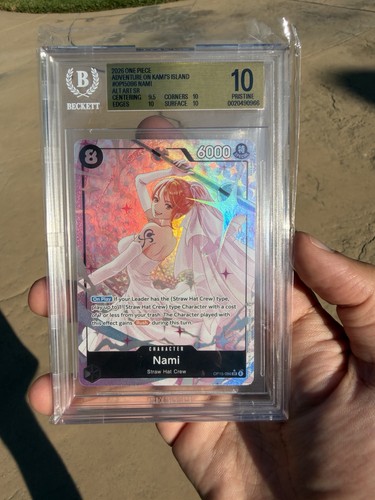 Nami (Alternate Art) graded BGS 10 for sale on eBay