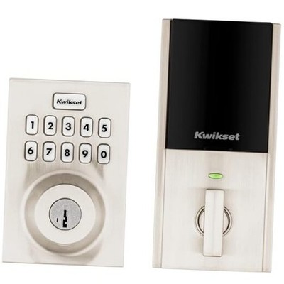 Kwikset HomeConnect 620 Z-Wave Long Range Enabled Keypad Smart Lock Convenient