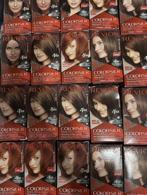 Large batch of 30 boxes of Revlon dye more than 6 shades available